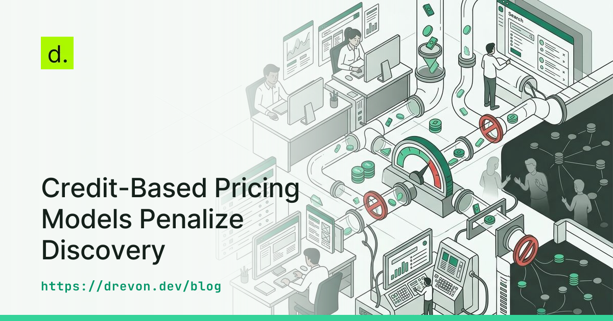 Credit-Based Pricing Models Penalize Discovery