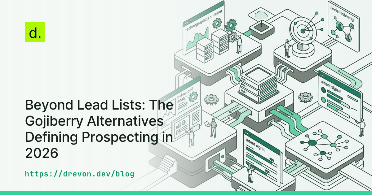 Beyond Lead Lists: The Gojiberry Alternatives Defining Prospecting in 2026
