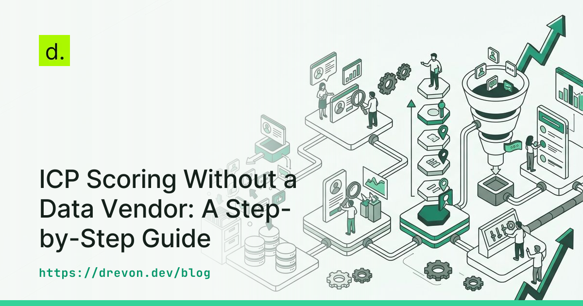 ICP Scoring Without a Data Vendor: A Step-by-Step Guide
