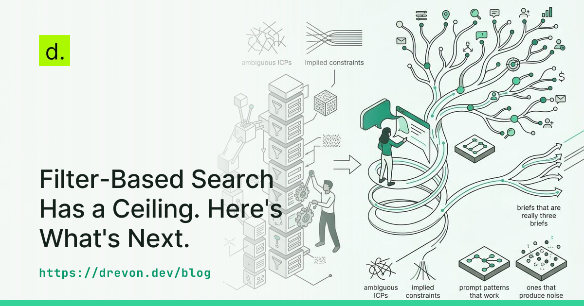 Filter-Based Search Has a Ceiling. Here's What's Next.